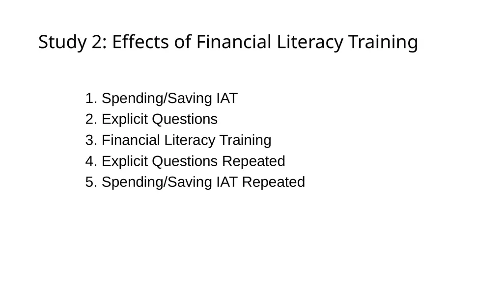 Financial Literacy and Behavior Change Helen - slide 24 of 39