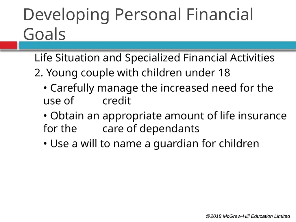 Personal Financial Planning: An Introduction  - slide 10 of 30