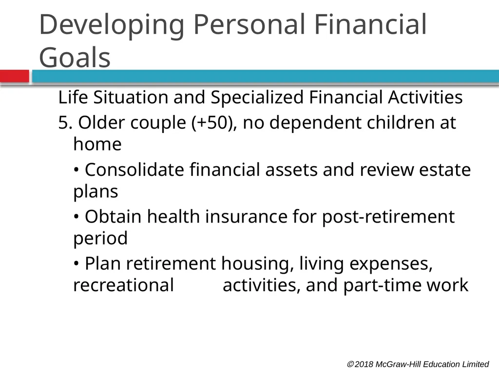 Personal Financial Planning: An Introduction  - slide 13 of 30
