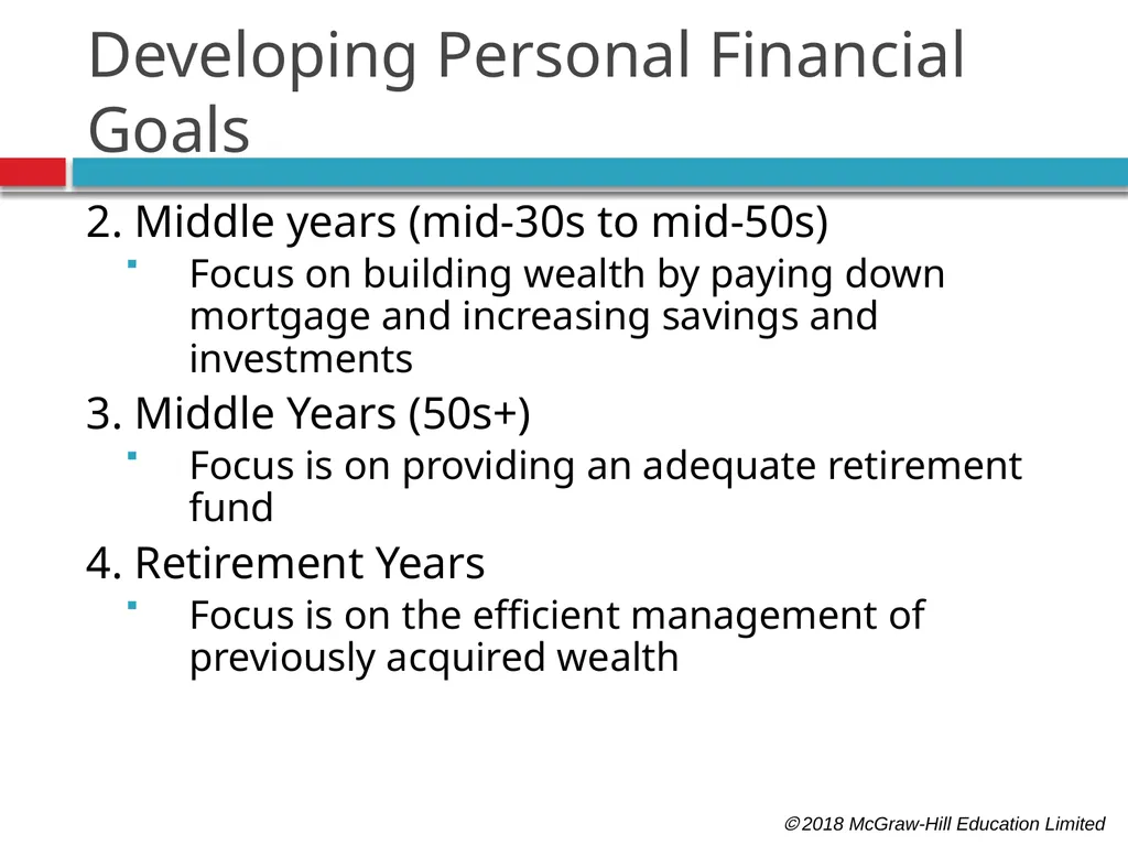 Personal Financial Planning: An Introduction  - slide 6 of 30