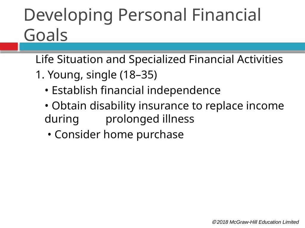 Personal Financial Planning: An Introduction  - slide 9 of 30