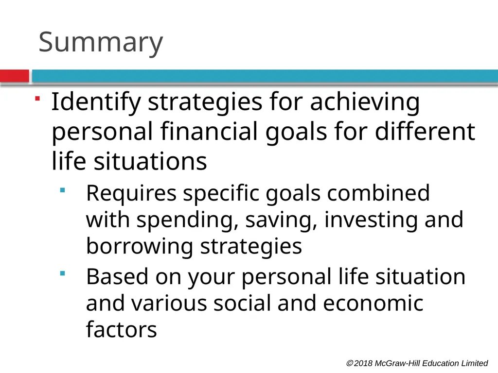 Personal Financial Planning: An Introduction  - slide 28 of 30
