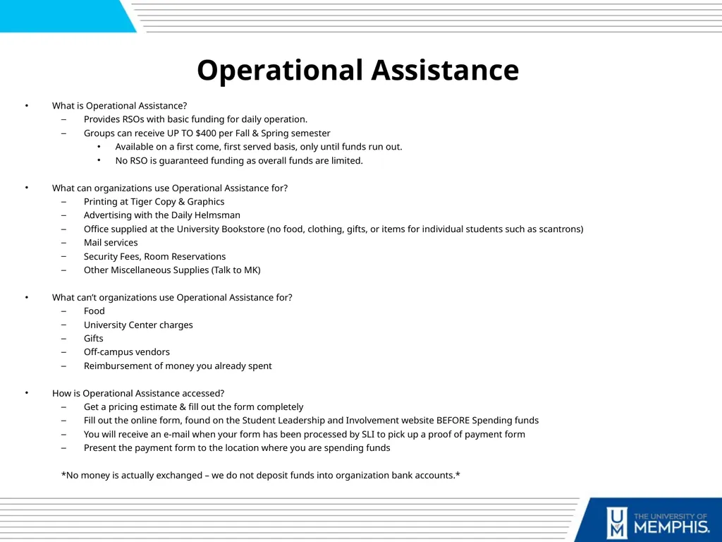 Finance Training Money Management Organizations - slide 7 of 8