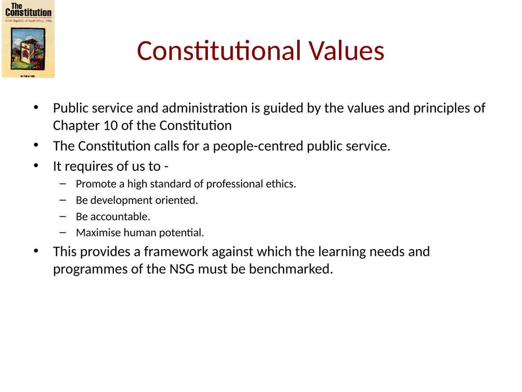 The National School of Government The new designed - slide 3 of 26