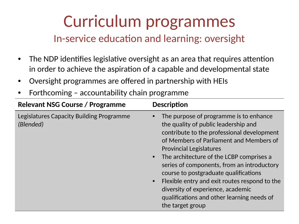 The National School of Government The new designed - slide 14 of 26