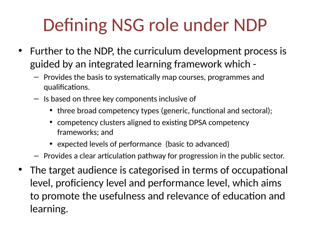 The National School of Government The new designed - slide 7 of 26