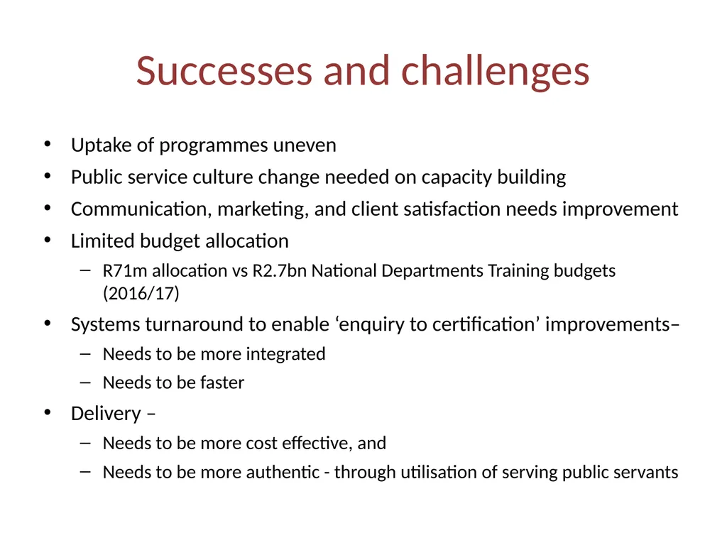 The National School of Government The new designed - slide 17 of 26