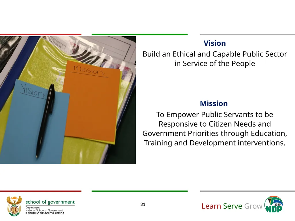 Adjustment to Budget Vote & Revised APP (2020/21) - slide 31 of 46