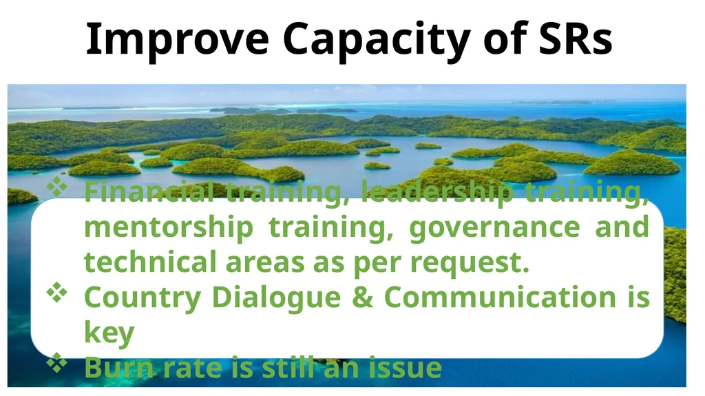 Oversight Mission Report July – August 2023 Samoa: - slide 6 of 10