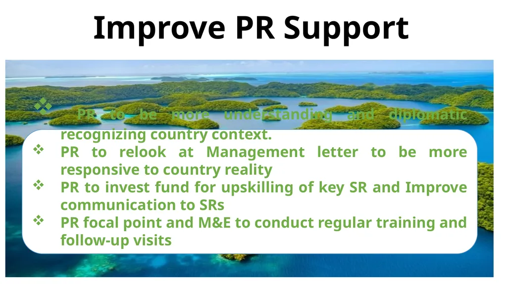 Oversight Mission Report July – August 2023 Samoa: - slide 9 of 10