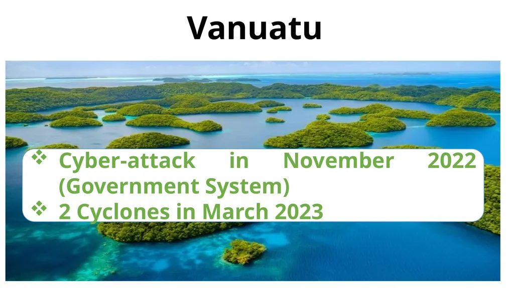 Oversight Mission Report July – August 2023 Samoa: - slide 4 of 10