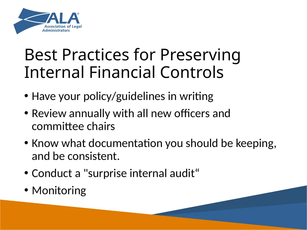 Financial Controls Are Everyone’s Responsibility - slide 24 of 24
