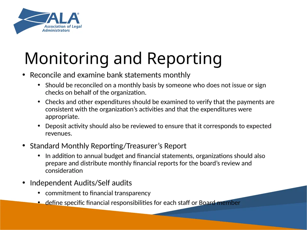 Financial Controls Are Everyone’s Responsibility - slide 13 of 24