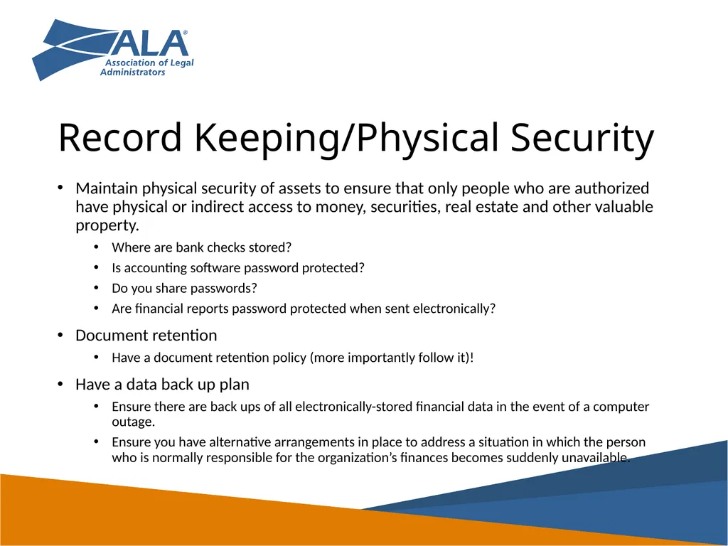 Financial Controls Are Everyone’s Responsibility - slide 14 of 24