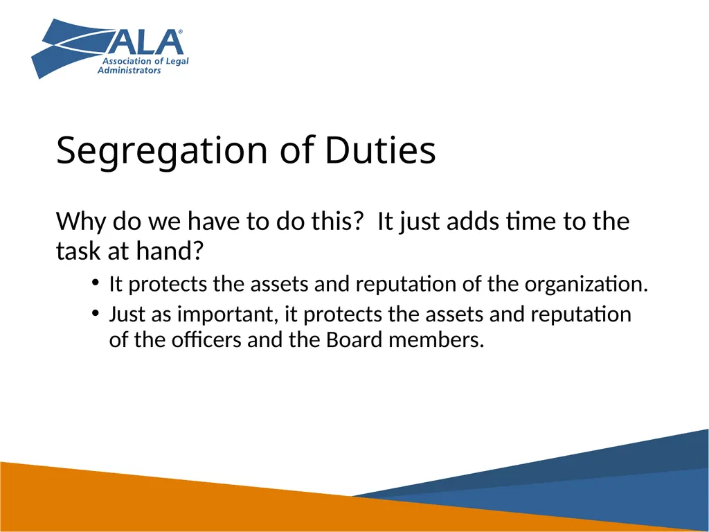 Financial Controls Are Everyone’s Responsibility - slide 9 of 24
