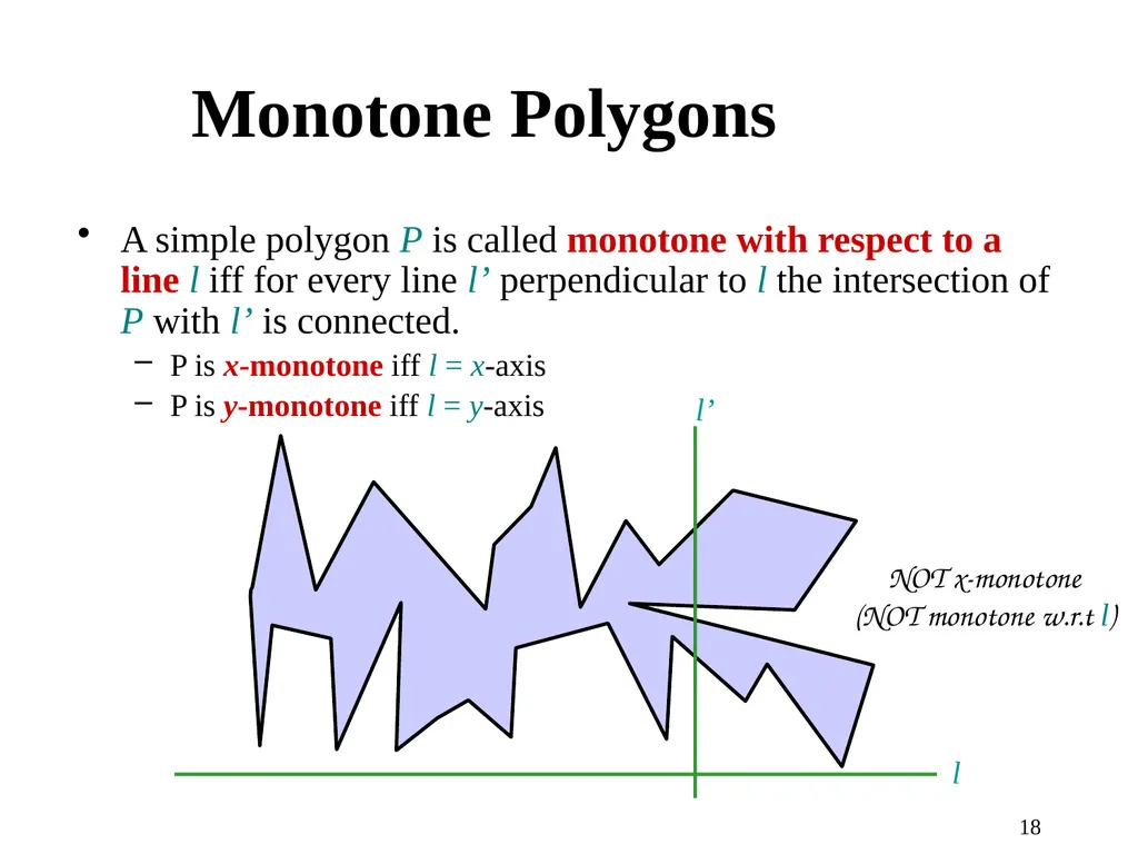 1 Computational Geometry Triangulations and - slide 18 of 31