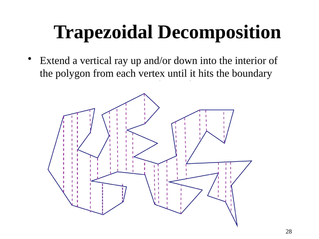 1 Computational Geometry Triangulations and - slide 28 of 31