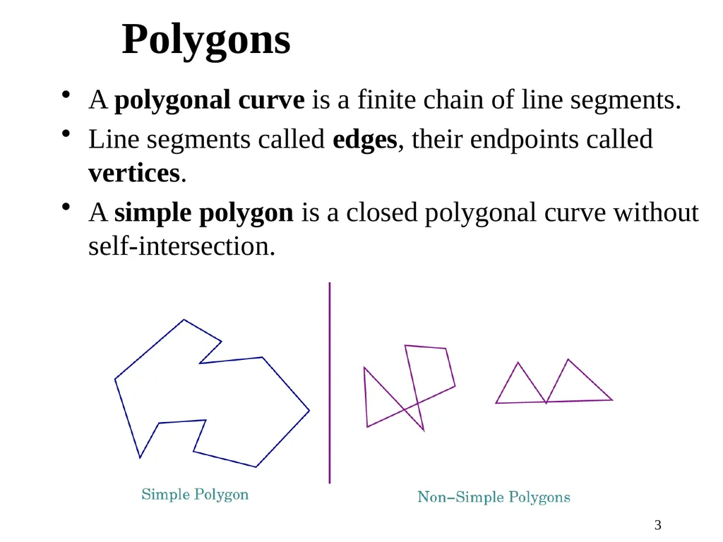 1 Computational Geometry Triangulations and - slide 3 of 31