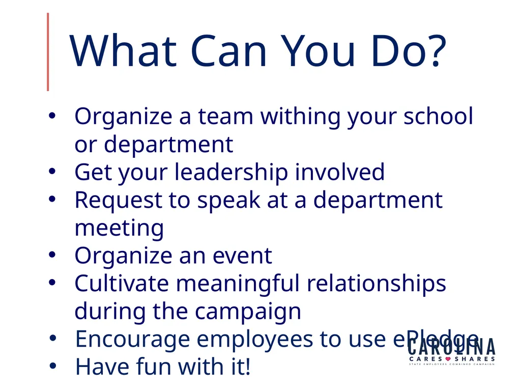 Sherene Jenkins, 2023 Campaign Chair Volunteer - slide 11 of 20