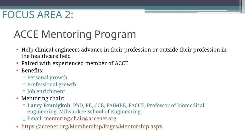 From HTM to C-Suite Rehman Syed, BE, MS, CBET, CCE - slide 39 of 64