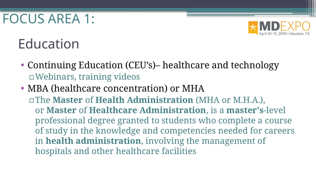From HTM to C-Suite Rehman Syed, BE, MS, CBET, CCE - slide 15 of 64