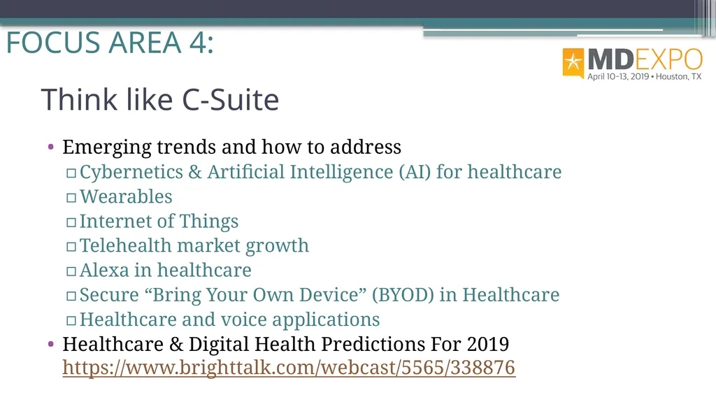 From HTM to C-Suite Rehman Syed, BE, MS, CBET, CCE - slide 54 of 64