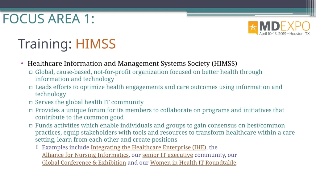 From HTM to C-Suite Rehman Syed, BE, MS, CBET, CCE - slide 35 of 64