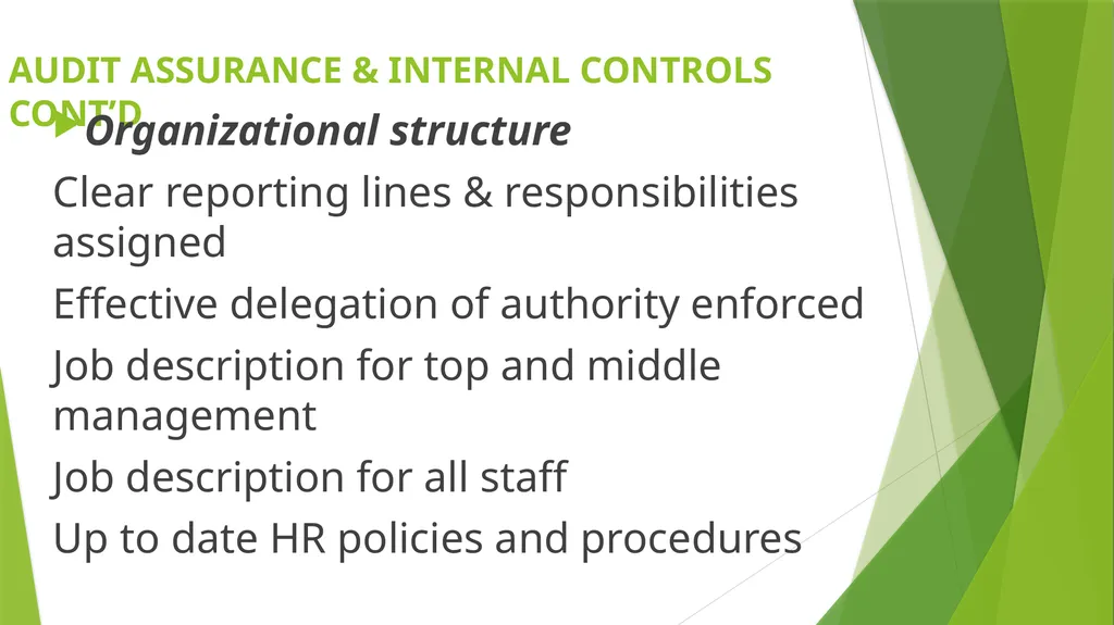 PUBLIC SECTOR FINANCIAL MANAGEMENT REFORM: THE - slide 20 of 28