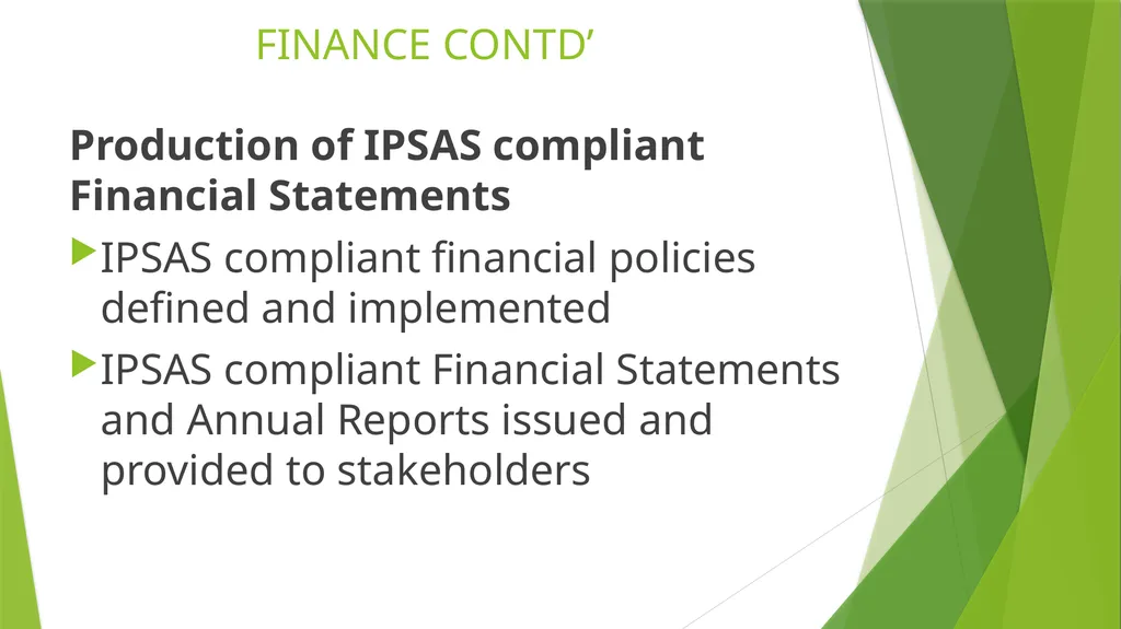 PUBLIC SECTOR FINANCIAL MANAGEMENT REFORM: THE - slide 10 of 28