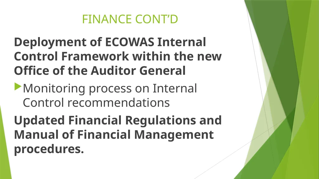 PUBLIC SECTOR FINANCIAL MANAGEMENT REFORM: THE - slide 11 of 28