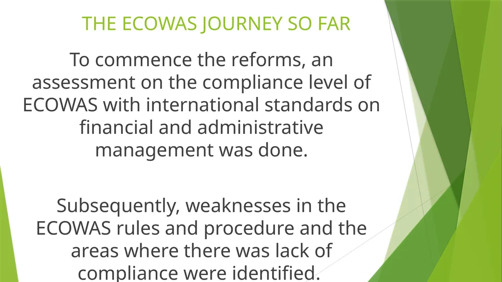 PUBLIC SECTOR FINANCIAL MANAGEMENT REFORM: THE - slide 6 of 28
