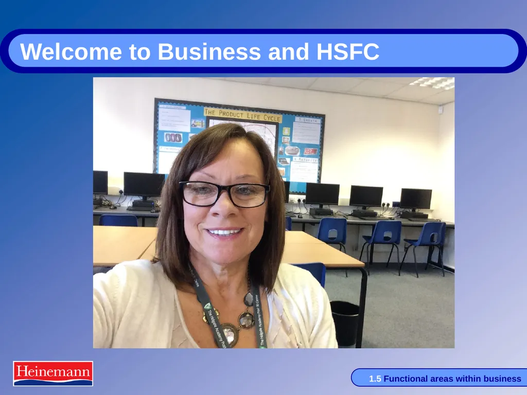 HSFC Transition Day This sample lesson is for - slide 3 of 23