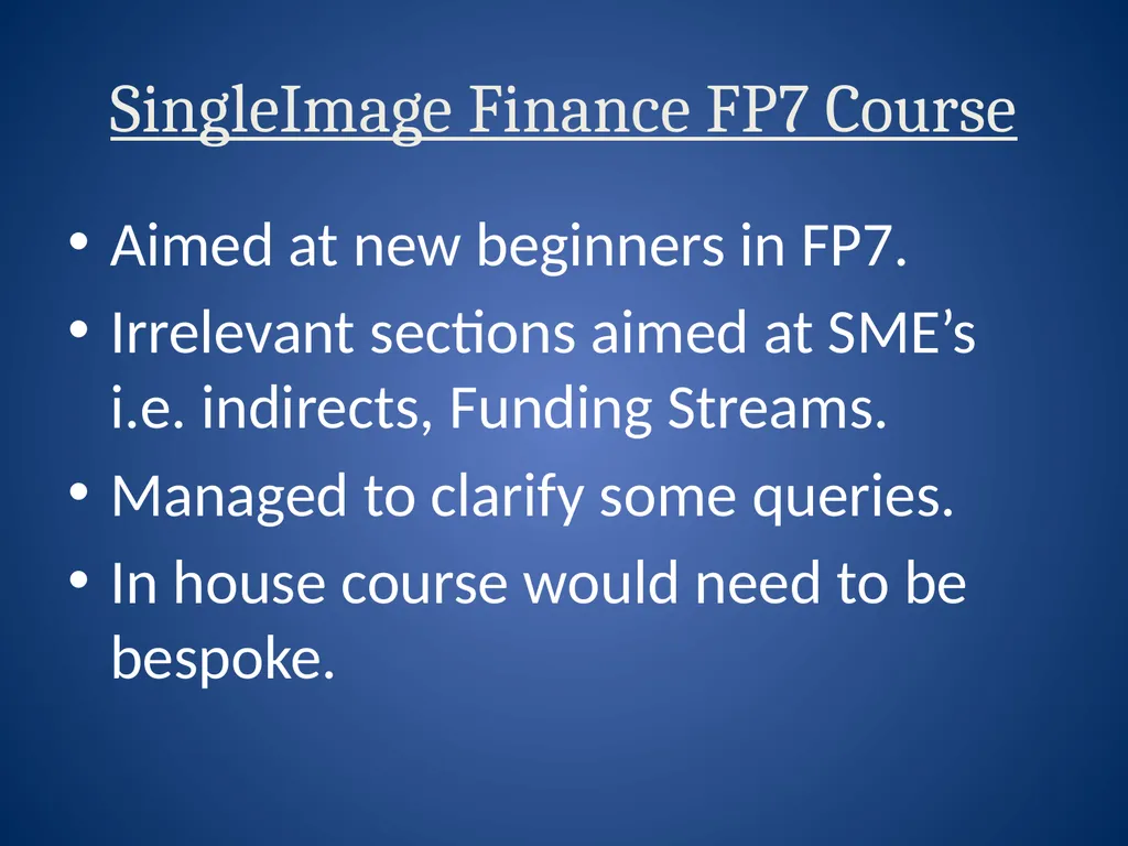 Yvonne Burrell Research Support Services EC - slide 2 of 13