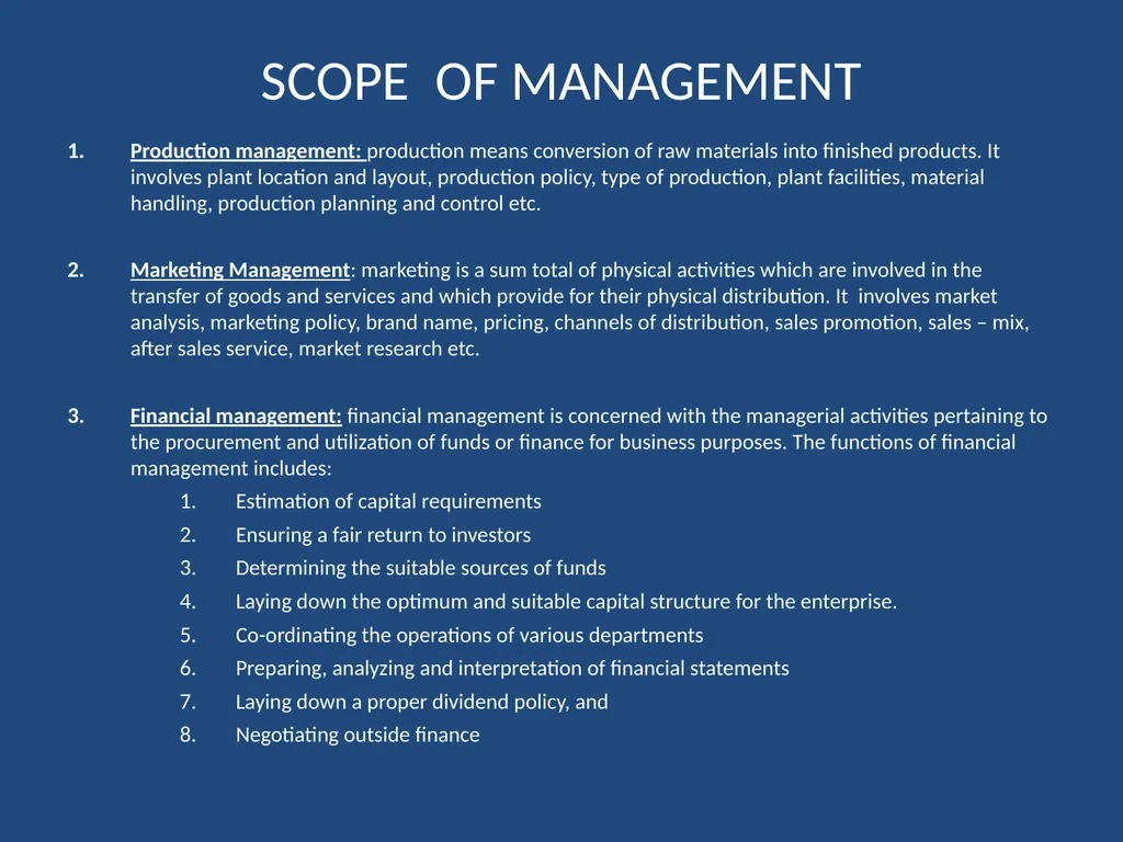 Unit -1 ORGANISING INTRODUCTION Management is the - slide 5 of 24