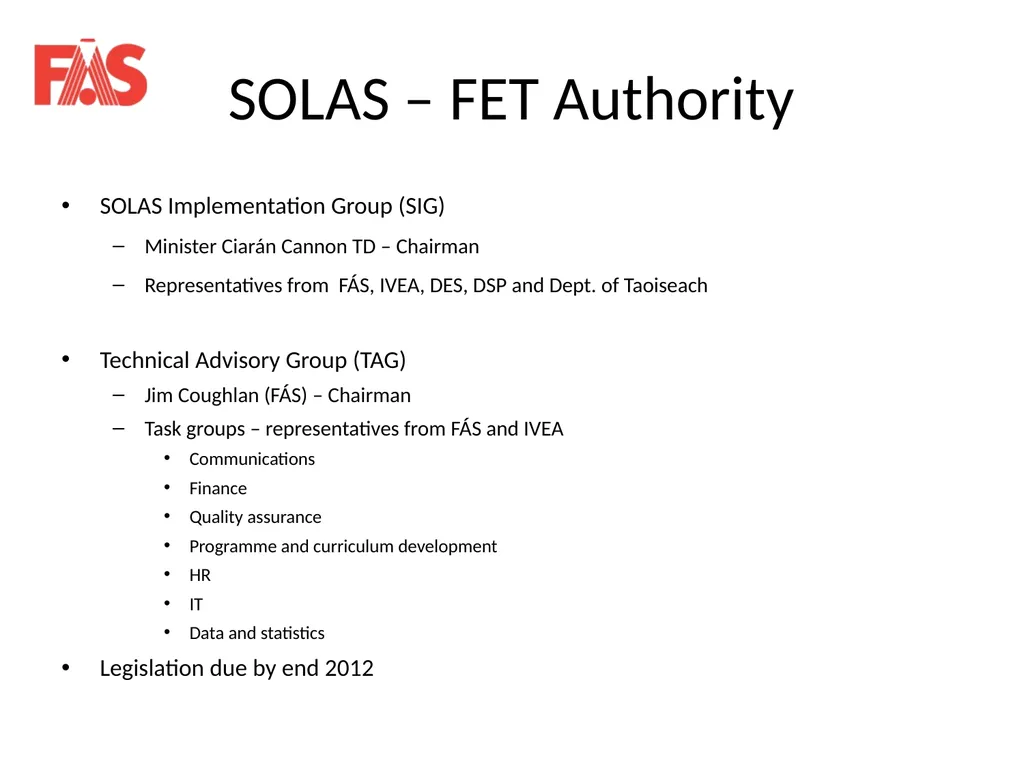 Data on Skills and Future Developments in FET - slide 7 of 10