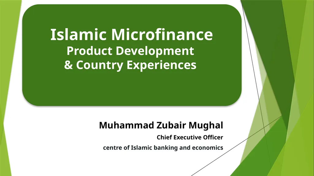 Muhammad Zubair Mughal Chief Executive Officer - slide 1 of 20