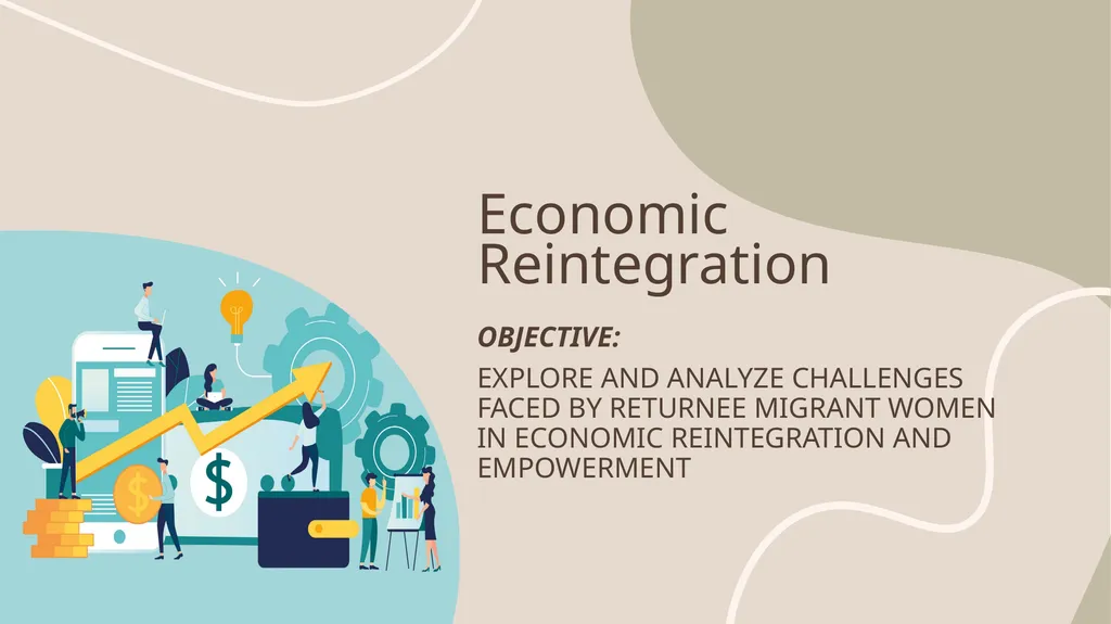 Economic Reintegration and Stakeholder Mapping for - slide 3 of 7