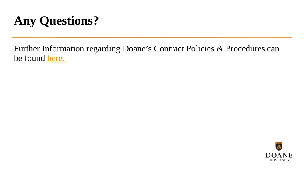 So, You’re a Contract Manager… New Contract - slide 6 of 6