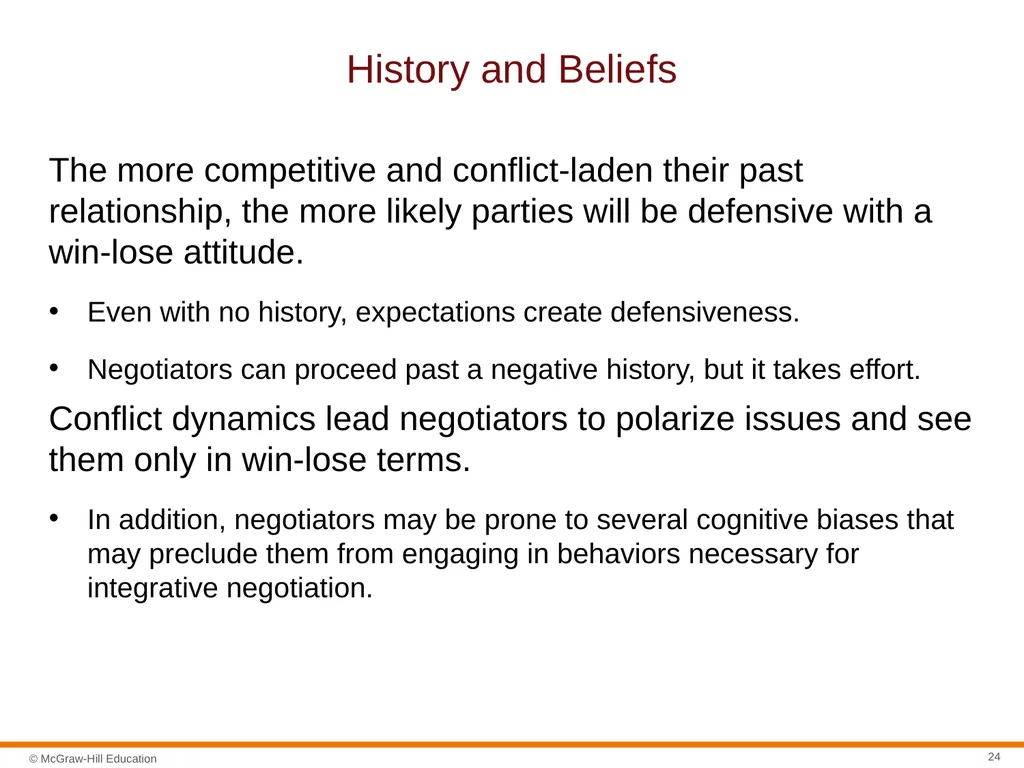 Negotiation Section 01: Negotiation Fundamentals - slide 24 of 27