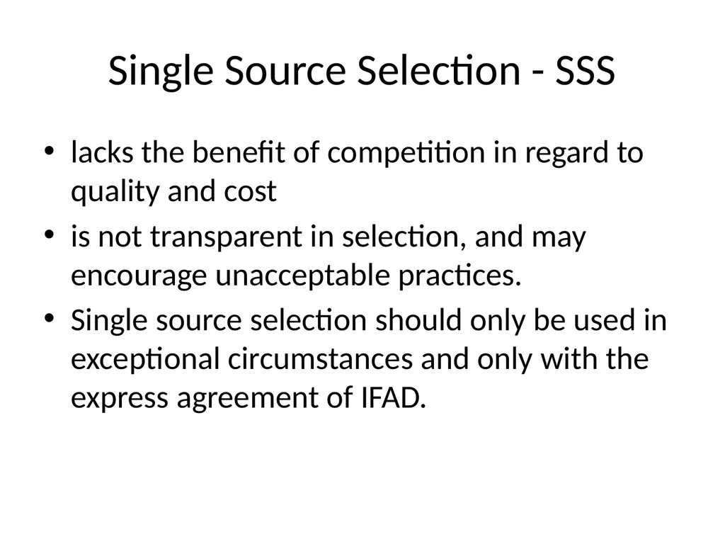 Procurement of Consultancy Services 2 Differences - slide 16 of 17