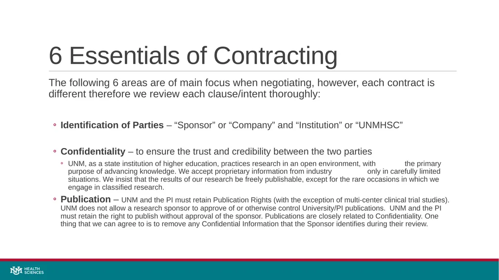 Sponsored projects office Quick Guide to - slide 5 of 11