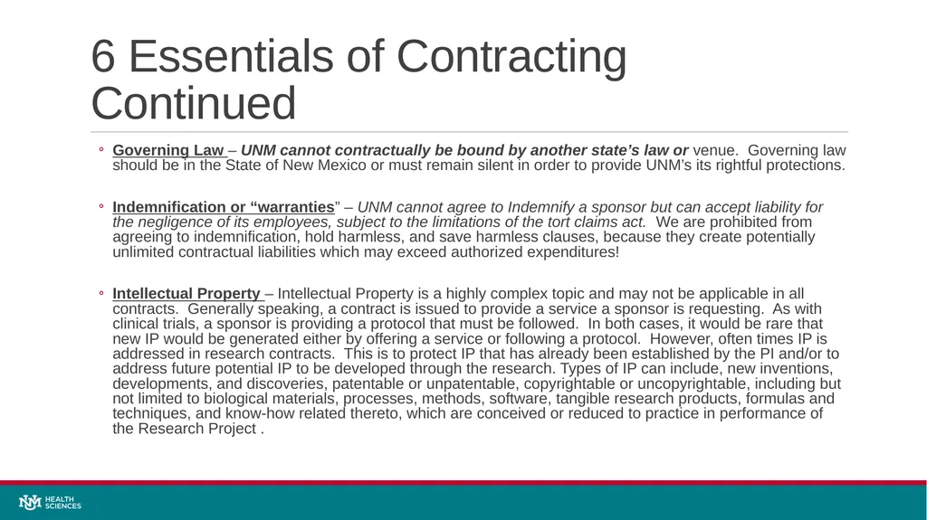 Sponsored projects office Quick Guide to - slide 6 of 11