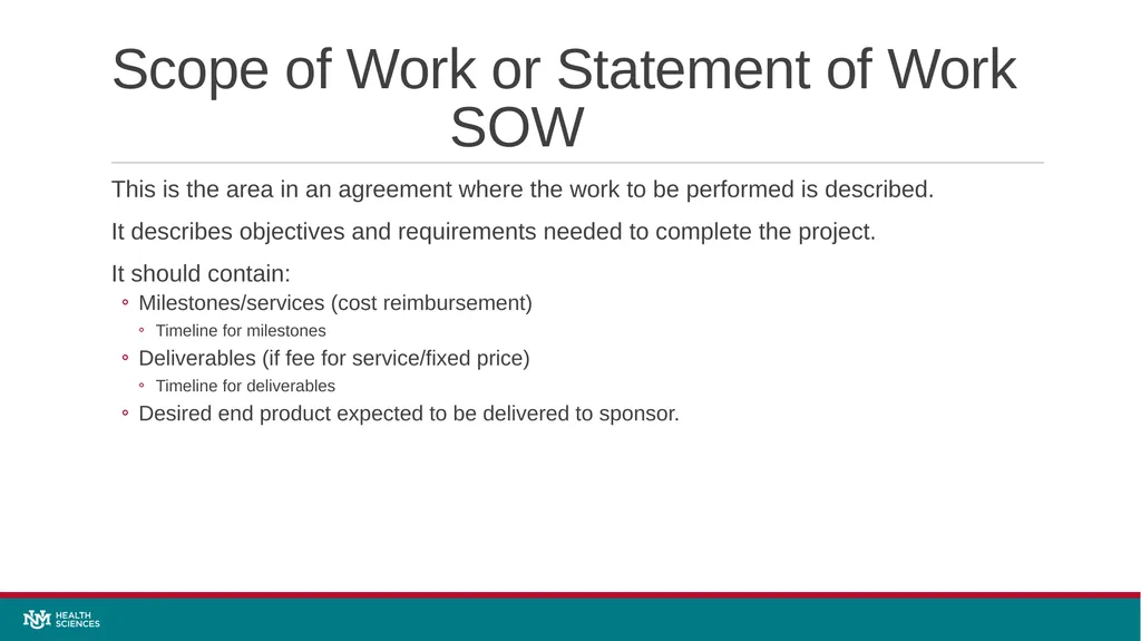 Sponsored projects office Quick Guide to - slide 8 of 11