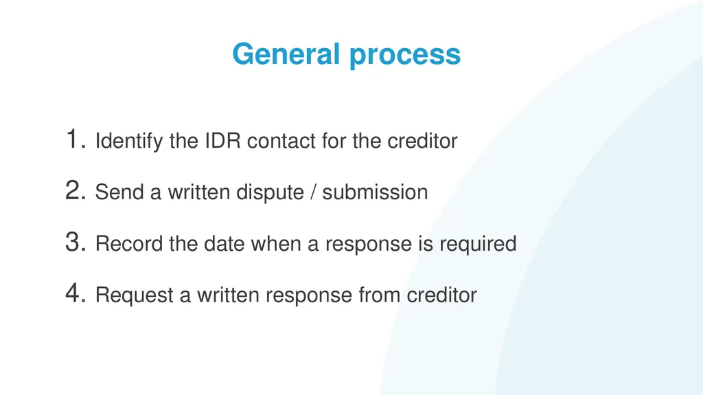 Help! My Client has Problem Debts #1: How to - slide 49 of 71