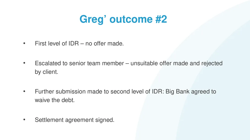 Help! My Client has Problem Debts #1: How to - slide 66 of 71