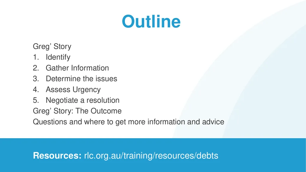 Help! My Client has Problem Debts #1: How to - slide 4 of 71