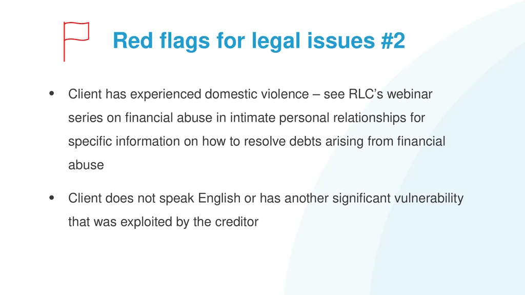 Help! My Client has Problem Debts #1: How to - slide 24 of 71