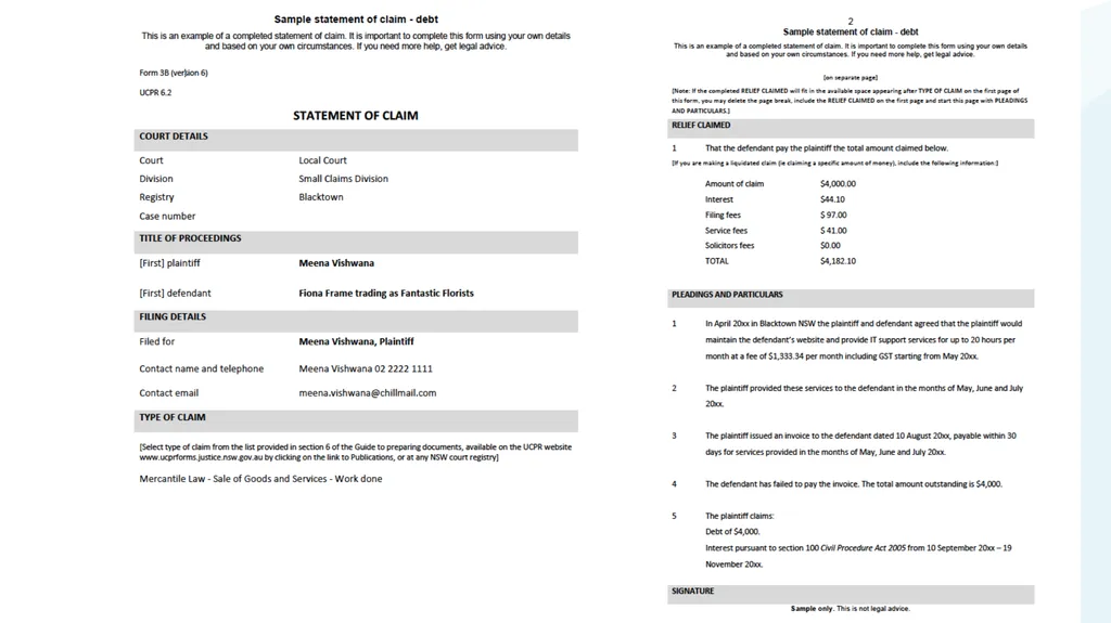 Help! My Client has Problem Debts #1: How to - slide 39 of 71