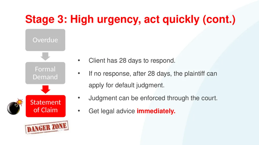 Help! My Client has Problem Debts #1: How to - slide 38 of 71
