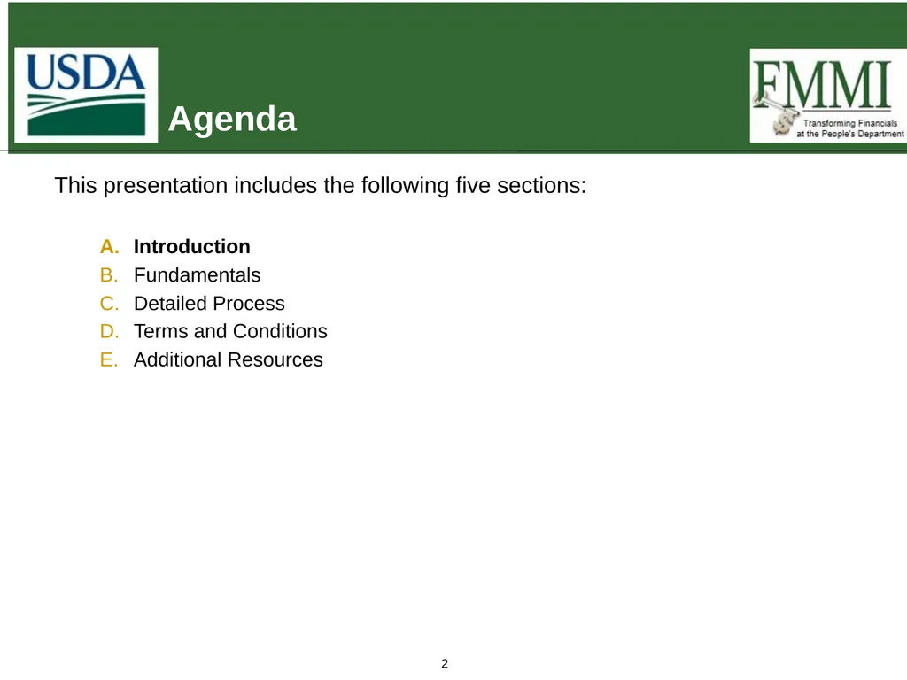 Federal Financial Assistance Update May 2018 - slide 2 of 41
